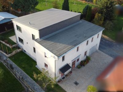 BAUUNTERNEHMEN MANFRED GRAFE - Schlüsselfertiges Bauen - Dresden, Großenhain, Riesa, Meißen, Radebeul, Sachsen ||| Neubau eines Einfamilienhauses als Anbau in Dresden-Omsewitz, 2021