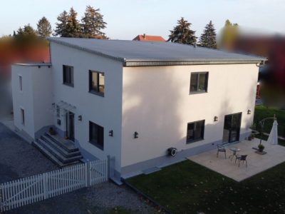 BAUUNTERNEHMEN MANFRED GRAFE - Schlüsselfertiges Bauen - Dresden, Großenhain, Riesa, Meißen, Radebeul, Sachsen ||| Neubau eines Einfamilienhauses als Anbau in Dresden-Omsewitz, 2021