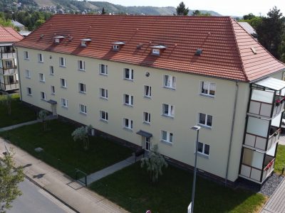 BAUUNTERNEHMEN MANFRED GRAFE - Putz- und Dämmarbeiten - Dresden, Großenhain, Riesa, Meißen, Radebeul, Sachsen ||| Fassadensanierung inkl. WDVS eines MFH in Radebeul, 2019