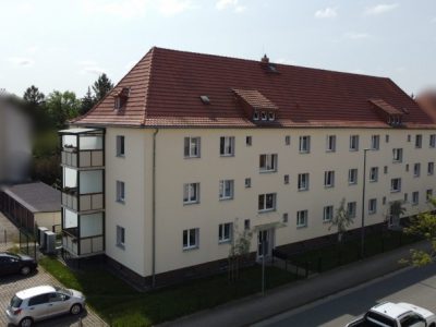 BAUUNTERNEHMEN MANFRED GRAFE - Putz- und Dämmarbeiten - Dresden, Großenhain, Riesa, Meißen, Radebeul, Sachsen ||| Fassadensanierung inkl. WDVS eines MFH in Radebeul, 2018