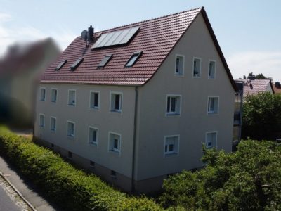 BAUUNTERNEHMEN MANFRED GRAFE - Putz- und Dämmarbeiten - Dresden, Großenhain, Riesa, Meißen, Radebeul, Sachsen ||| Energetische Sanierung zweier MFH in Großenhain, 2013