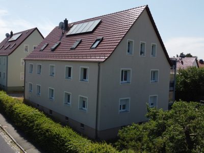 BAUUNTERNEHMEN MANFRED GRAFE - Mauerwerks- und Stahlbetonbau - Dresden, Großenhain, Riesa, Meißen, Radebeul, Sachsen ||| Energetische Sanierung zweier MFH in Großenhain, 2013