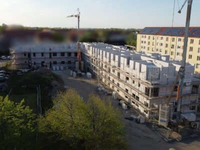 BAUUNTERNEHMEN MANFRED GRAFE - Mauerwerks- und Stahlbetonbau - Dresden, Großenhain, Riesa, Meißen, Radebeul, Sachsen ||| BV Neubau Betreutes Wohnen mit Tagespflege in Gröditz, 2022-2023