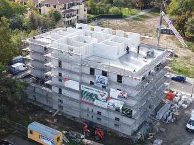 BAUUNTERNEHMEN MANFRED GRAFE - Mauerwerks- und Stahlbetonbau - Dresden, Großenhain, Riesa, Meißen, Radebeul, Sachsen ||| Projekt „Stadtmitte“, 14 Wohneinheiten, Gröditz, 2022